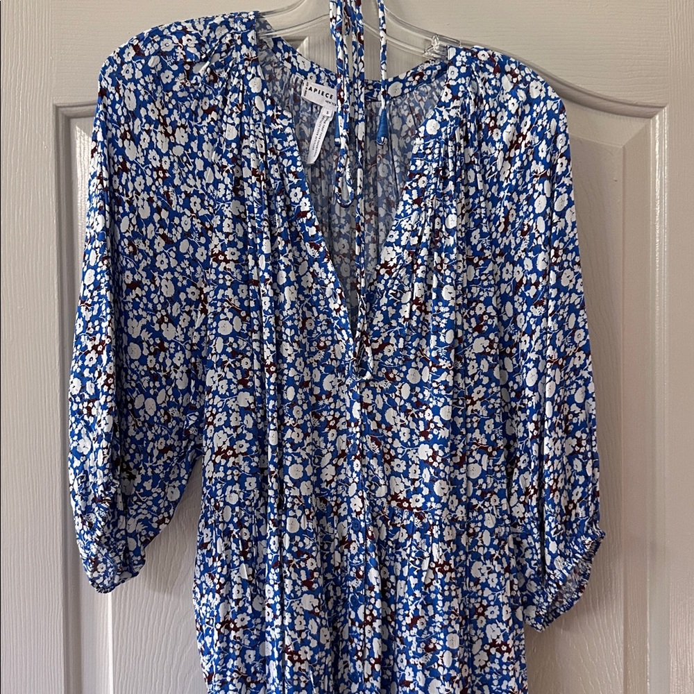 Apiece Apart floral Mini Dress - Picture 3 of 3